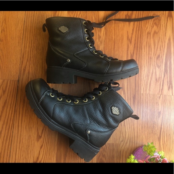 Harley-Davidson  Side Zip Riding Boots - Picture 7 of 12